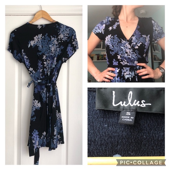 Floral wrap dress - Picture 2 of 2